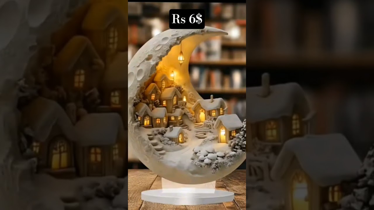 Rs 6$ Christmas Xmas Tree Desktop Ornament Moonhouse DIY 2D Decoration 