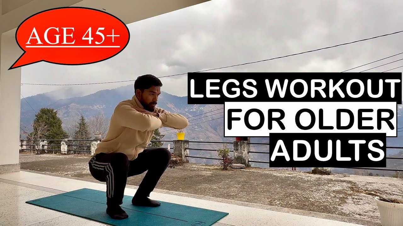 Daily Exercise 9.. Strength Leg Workout For Older Adults (AGE 45+)..Must Try