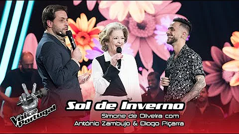 Simone de Oliveira com António Zambujo & Diogo Piçarra - "Sol de Inverno" | The Voice Portugal