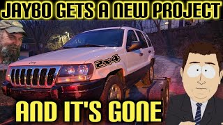 Jaybo's Unicorn 2x4 Jeep Cherokee.. AND IT'S GONE.  We figured a simple fuel problem but it's worse.