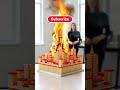 Matchstick Paris 🔥 Mini Eiffel Tower Burns in Cinematic Style | Satisfying Matchstick Art