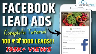 How to Set up Facebook Lead Generation Campaign  (StepByStep Guide) | Facebook Ads