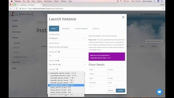 MongoDB Database Instance Launch - F(x) Data Cloud