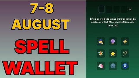 Spell wallet puzzle today 07 & 08 August | spell wallet daily puzzle | #spellwallet #combo |