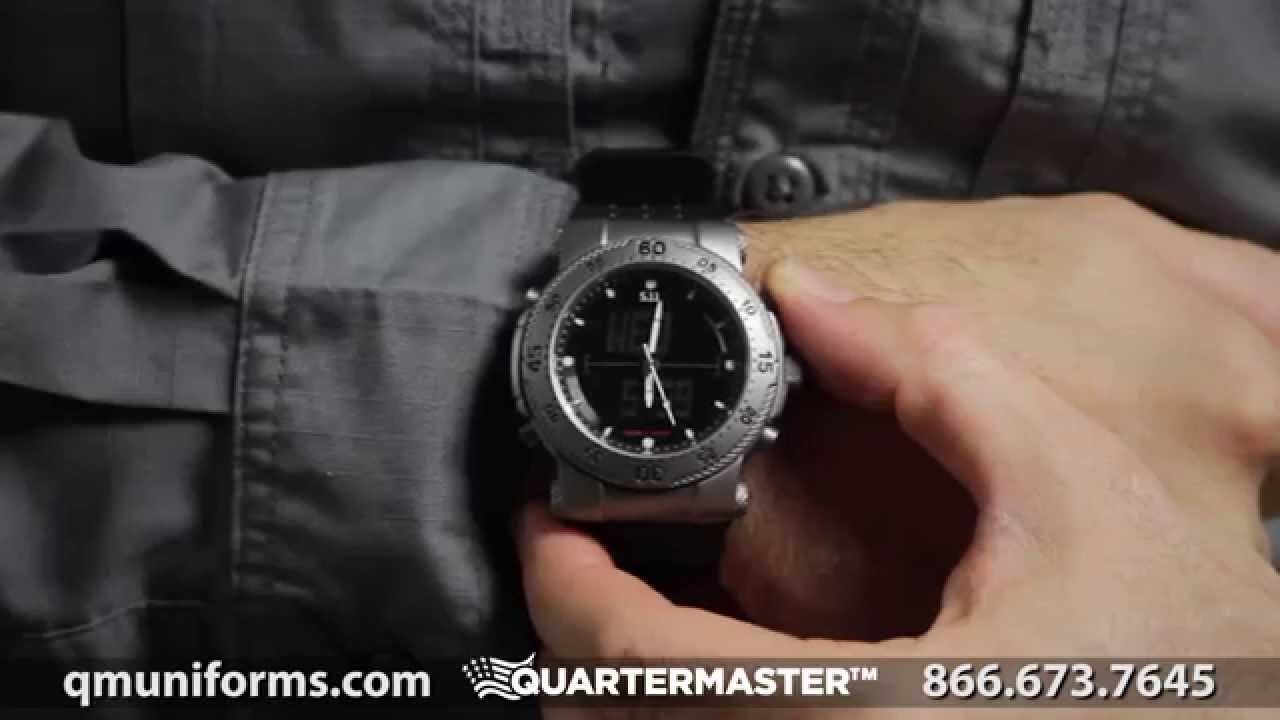 5 11 Tactical Series Hrt Watch At Quartermaster Jw147 Youtube