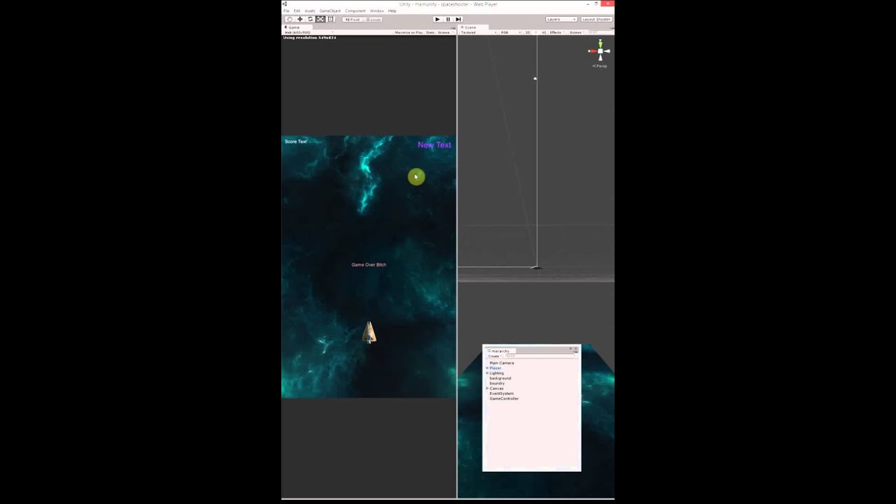 Leaguegaming - First Ever game using Unity