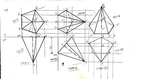 #18  Projection of solid , Engineering Graphics by Deepak Gupta