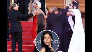 Cannes security guard scolded by Kelly Rowland gets shoved by actress Massiel Taveras in another