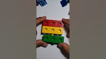 ASMR - DIY how to make popsicle with mathlink cubes #shorts #icecream