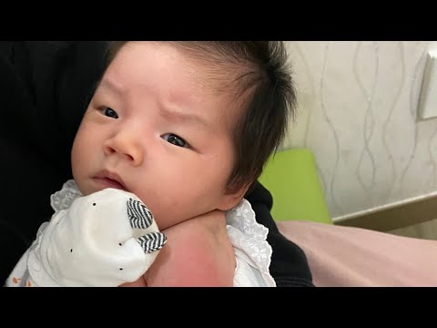 생후 32일, 주사맞는(BCG) 다인이