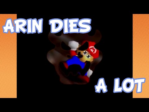 Arin's Deaths Compilation - Game Grumps: Super Mario 64 [EPs 01-FINALE]