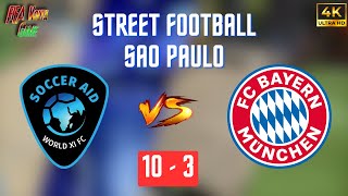 ⚽ Pele, Ronaldinho, Carlos vs Bayern Munich ⚽ BATTLE in SAO PAULO ⚽ FIFA VOLTA STREET FOOTBALL