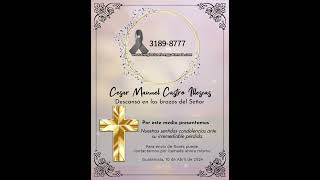 Obituario de Cesar Manuel Castro Illescas en funerales Reforma zona 7 #obituario #funeral #funerales
