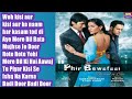 Phir bewafai all song    Phir bewafai jubox   2007   agam kumar MN yaadein status Mp3 Song