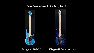 Bass Comparison 2: Dingwall NG vs. Combustion in the Mix