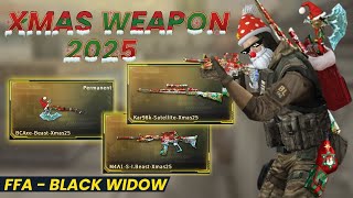 CrossFire PH - XMAS WEAPONS 2025 (FFA BLACK WIDOW)
