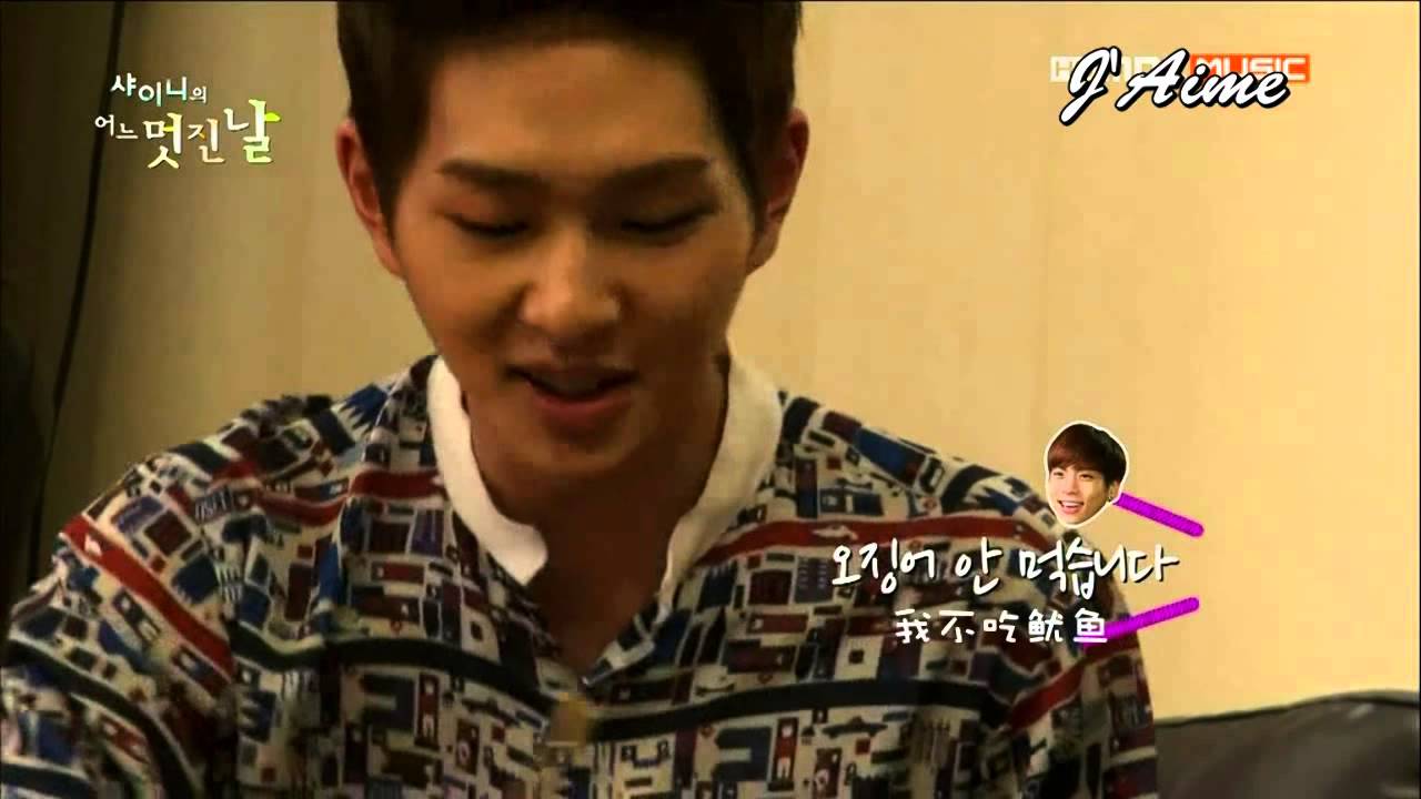 J Aime中字 Shinee美好的一天宿舍cut Youtube