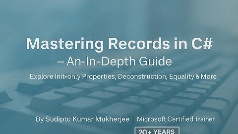 🔥 Master Records in C#! 🔥