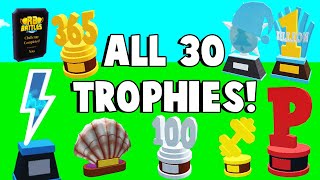 How To Get EVERY Trophy In Bloxburg!