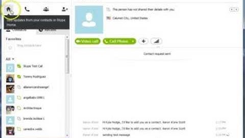Skype Tutorial - How to Add Contacts and Send Files in Skype