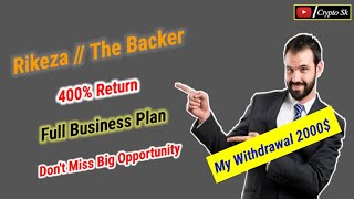 Rikeza The Backer Business Plan World 1St Coin Metavers City Live In India