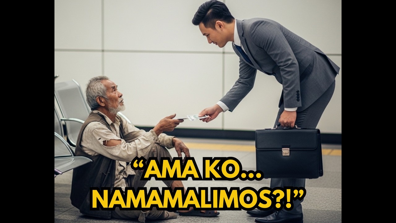 Isang Bilyonaryo ang Bumalik sa Bayan—Hindi Niya Inasahang Makikita ang Ama na Namamalimos!