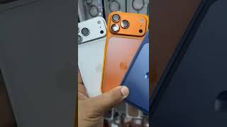 *METAL BUMPER METAL BACK**CHANGE TO 17pro and 17promax**IPHONE #shorts #iphonecase #trendingnow