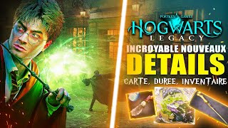 Hogwarts Legacy : Nouveaux DÉTAILS !! ???? La Vraie CARTE ???? Durée de Vie, Quidditch & Inventaire