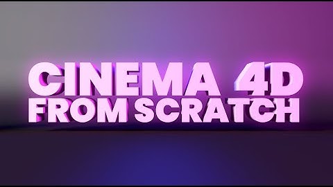 Cinema 4D Course Announcement On Udemy.