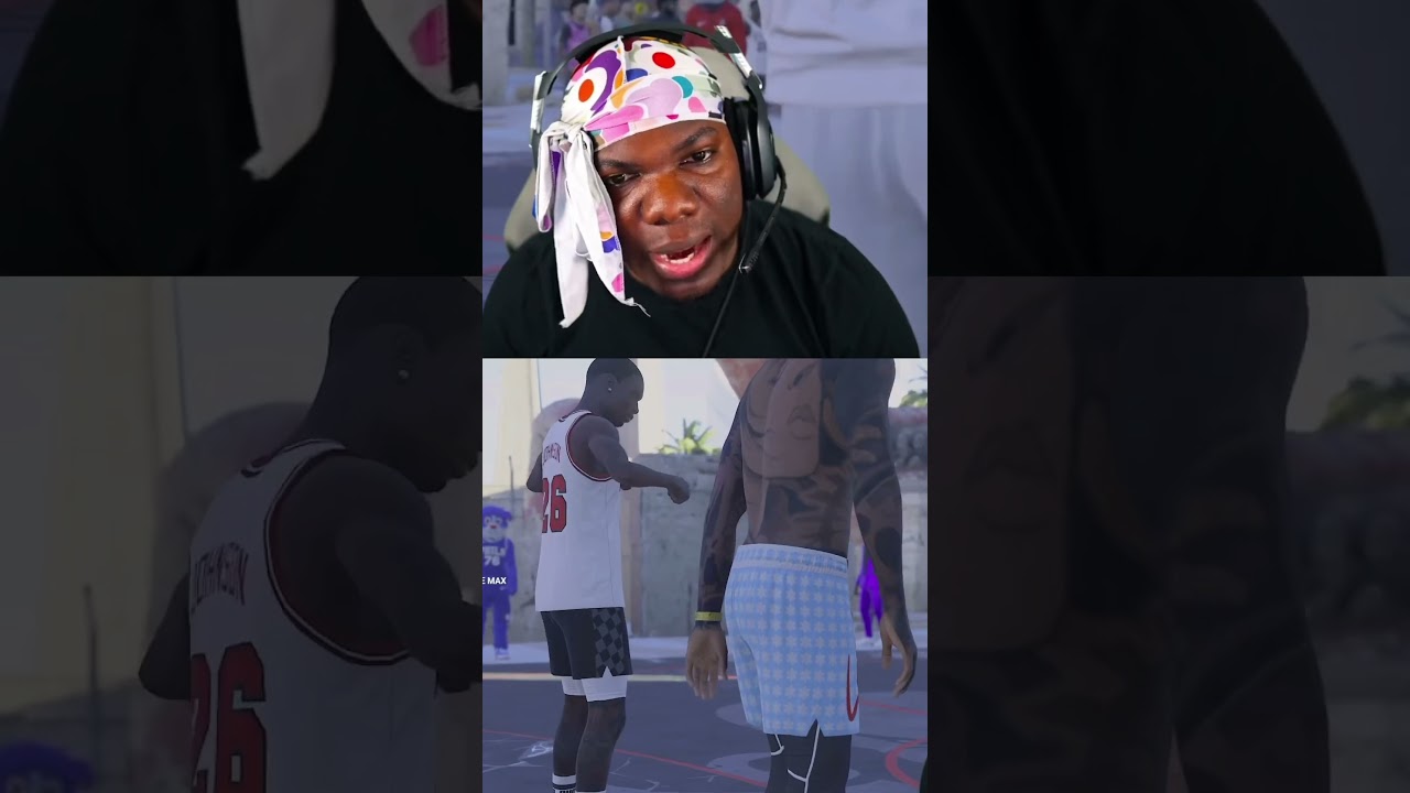 THIS 26yr OLD GANG MEMBER tried SELLING ME DRUGS on NBA 2K24! 😂 #shorts #nba2k24