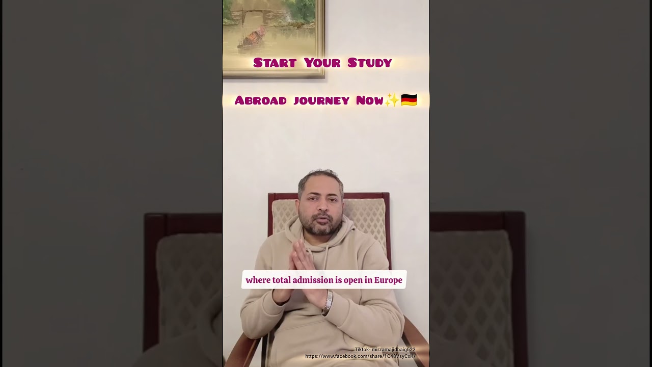 Start Your Study Abroad Journey Now..✨