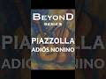 PIAZZOLLA Adiós Nonino Cello Guitar Piazzolla Tango Cello Guitar Argentina