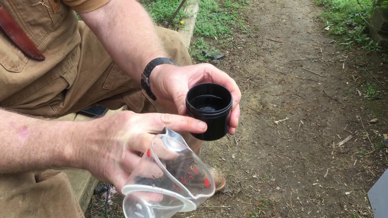 Trapping lure, should scent be to top of bottle YouTube