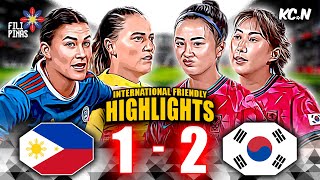 Philippines vs South Korea Highlights | Women's International Friendly