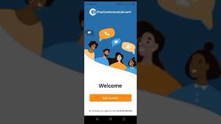 Free conference call app screenshot 1