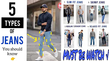 Top 5 Type of Jeans for man 2021|  | Fashion jeans  for man | Stylish Jeans for man 2021
