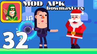 Bowmasters Mod Apk - Turnamen Easy Master Granat (Y) Gameplay IOS android