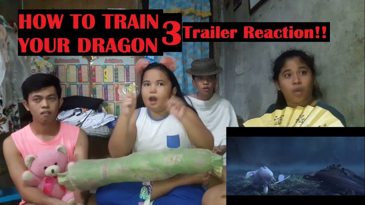 How To Train Your Dragon: The Hidden World Official Trailer REACTION ...