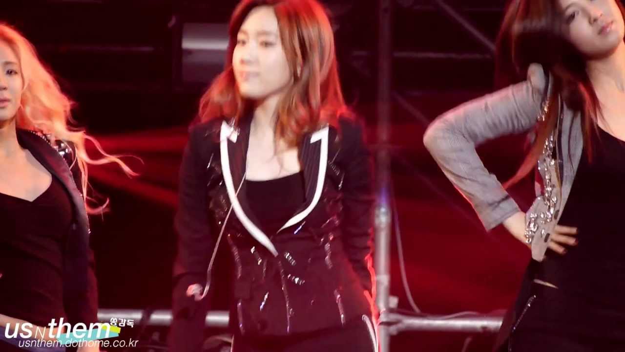 121021 GS & 콘서트 - 소녀시대 태연 Run Devil Run by 쏭감독