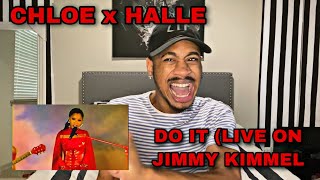 CHLOE X HALLE - DO IT (LIVE ON JIMMY KIMMEL) REACTION!!