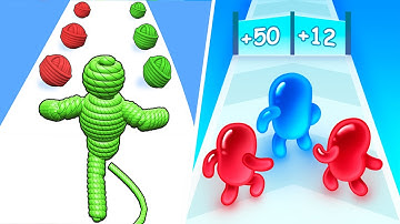 Rope Man 🆚 Join Blob Clash 3D🌻🧿🌺🌈Max Levels Walkthrough Android IOS Update Gameplay AF27
