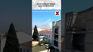 #wildlife | Massive Smoke Clouds Rise Over Martigues Wildfire | NewsX World