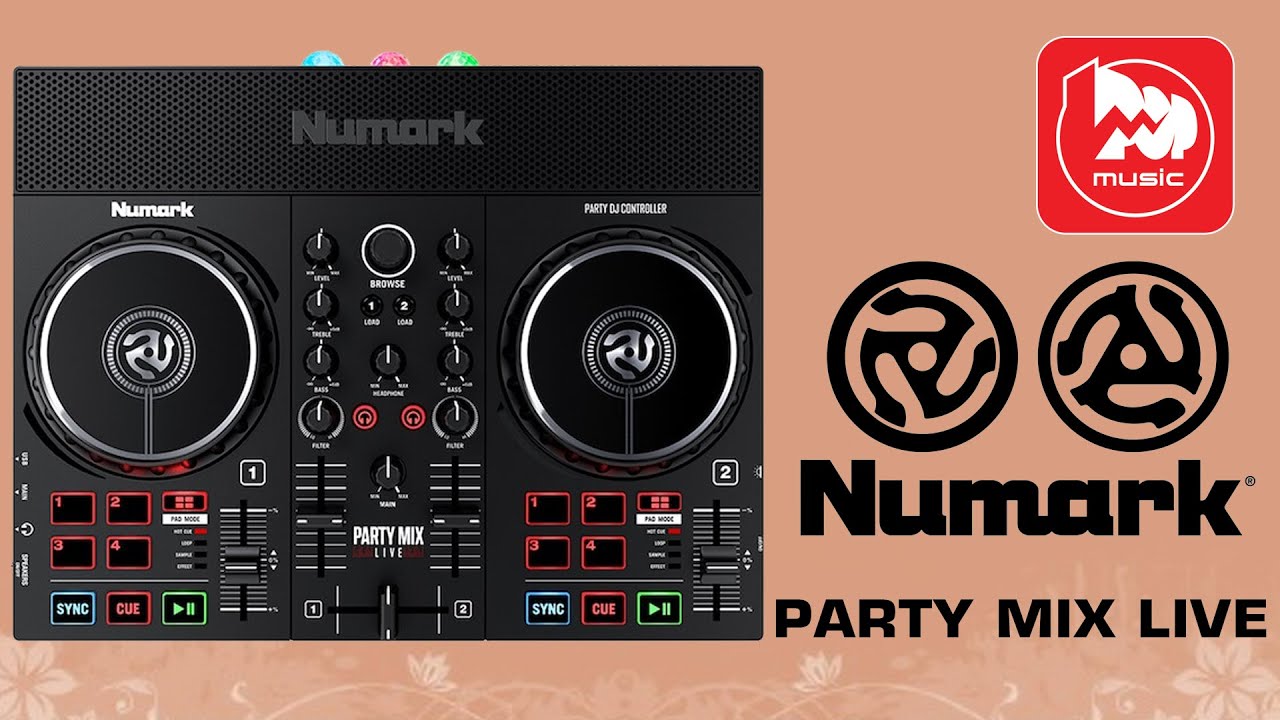 Eng Sub] NUMARK PARTY MIX LIVE DJ controller || Easy