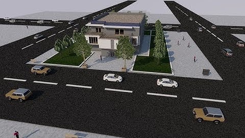 how to rendering image on archicad 20 HD