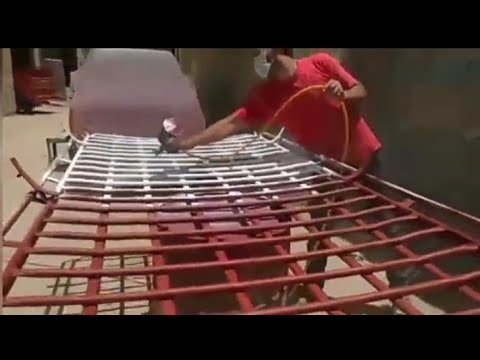 رش شبكه سقف السياره الميكروباص