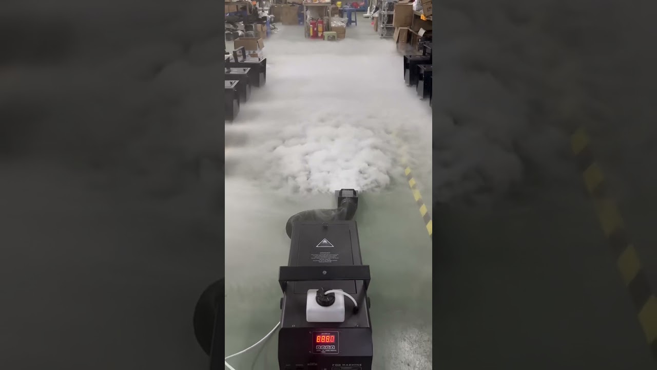 1500W Water-Based Low Fog Machine   