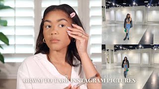 TAKING PICTURES IN PUBLIC GIVES ME ANXIETY, LETS DO IT ANYWAY | IG BADDIE MAKEUP