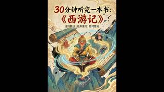 30分钟听完一本书，今天我们听《西游记》 #读书  #精读名著  #睡前听书  #听书助眠  #西游记