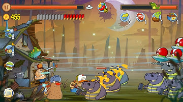 Swamp Attack - Episode 10. Level 15 Gameplay Android walkthroug