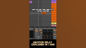 Ableton Delay Explained In 1 minute